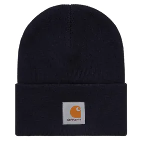 Acrylic Watch Hat - Dark Navy