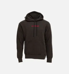 AJ5 GFX Mens Hoodie - Black/Red