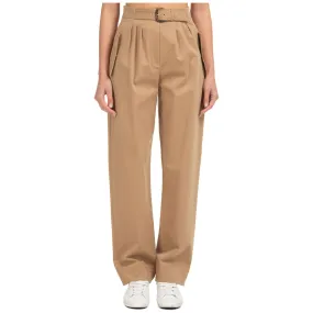 Alberta Ferretti High Waist Belted Cargo Pants