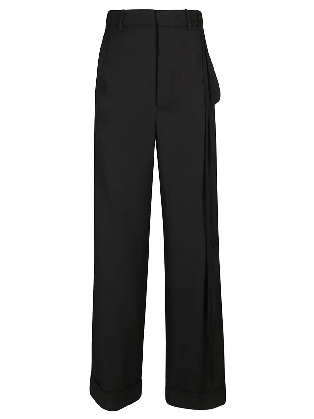 Ann Demeulemeester High Waist Wide-Leg Trousers