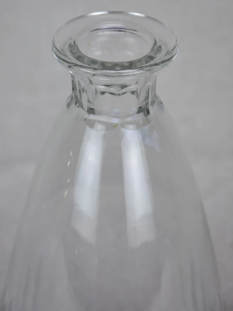 Antique French liqueur decanter with original stopper