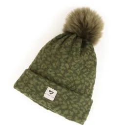 Aubrion Fleece Lined Bobble Hat - Green