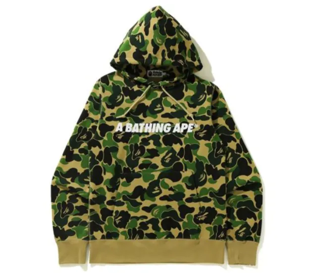 BAPE ABC Camo Pullover Hoodie (SS21) Green