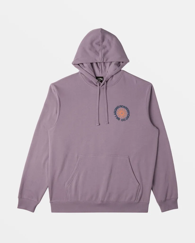 Billabong Short Sands Pullover Sweatshirt-Purple Ash