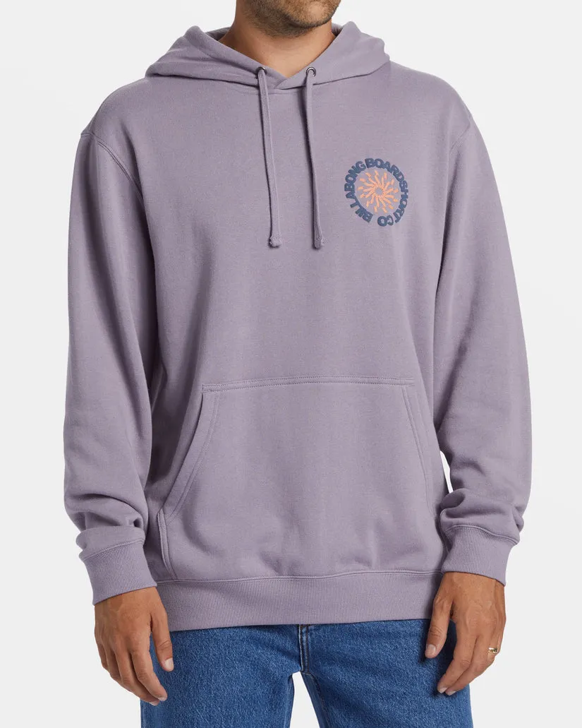 Billabong Short Sands Pullover Sweatshirt-Purple Ash