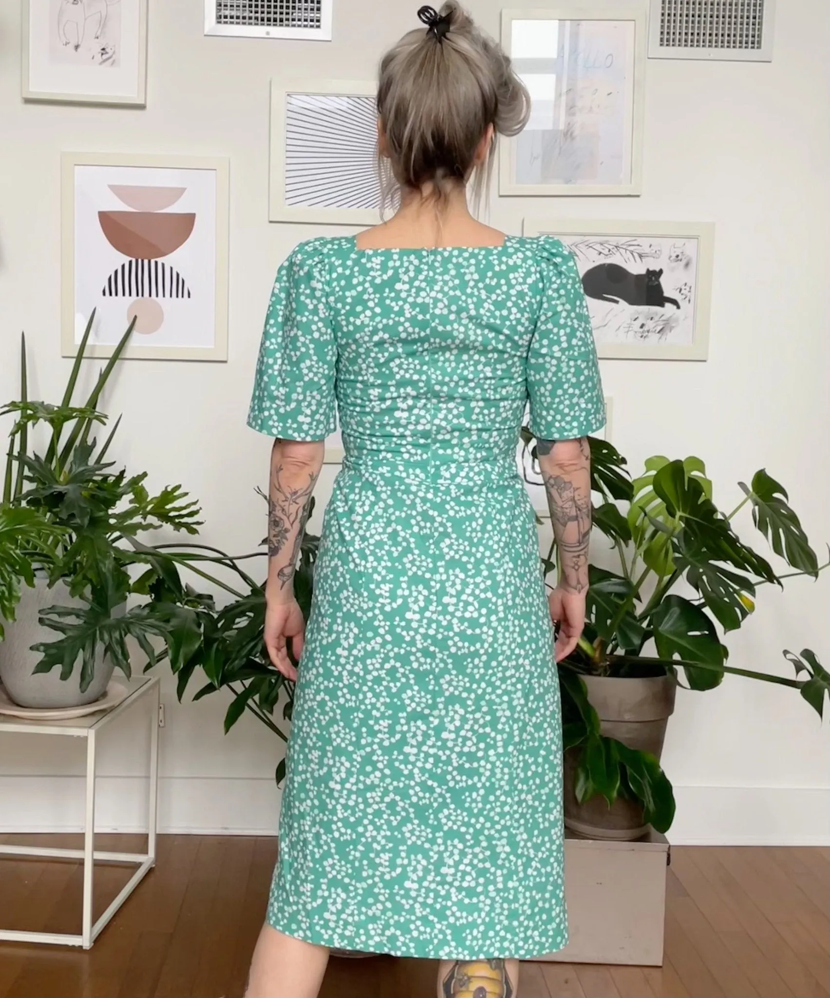 Birds of North America Maybird Dress - Tendril Traces (Online Exclusive)