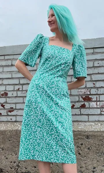 Birds of North America Maybird Dress - Tendril Traces (Online Exclusive)