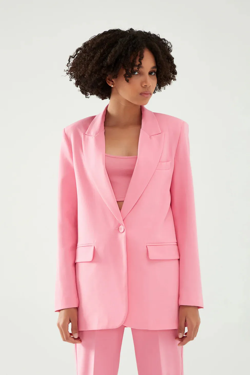 Blazer Jacket Candy Pink