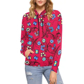 Blue Trio Cardinal Hoodie for Women (USA Size)