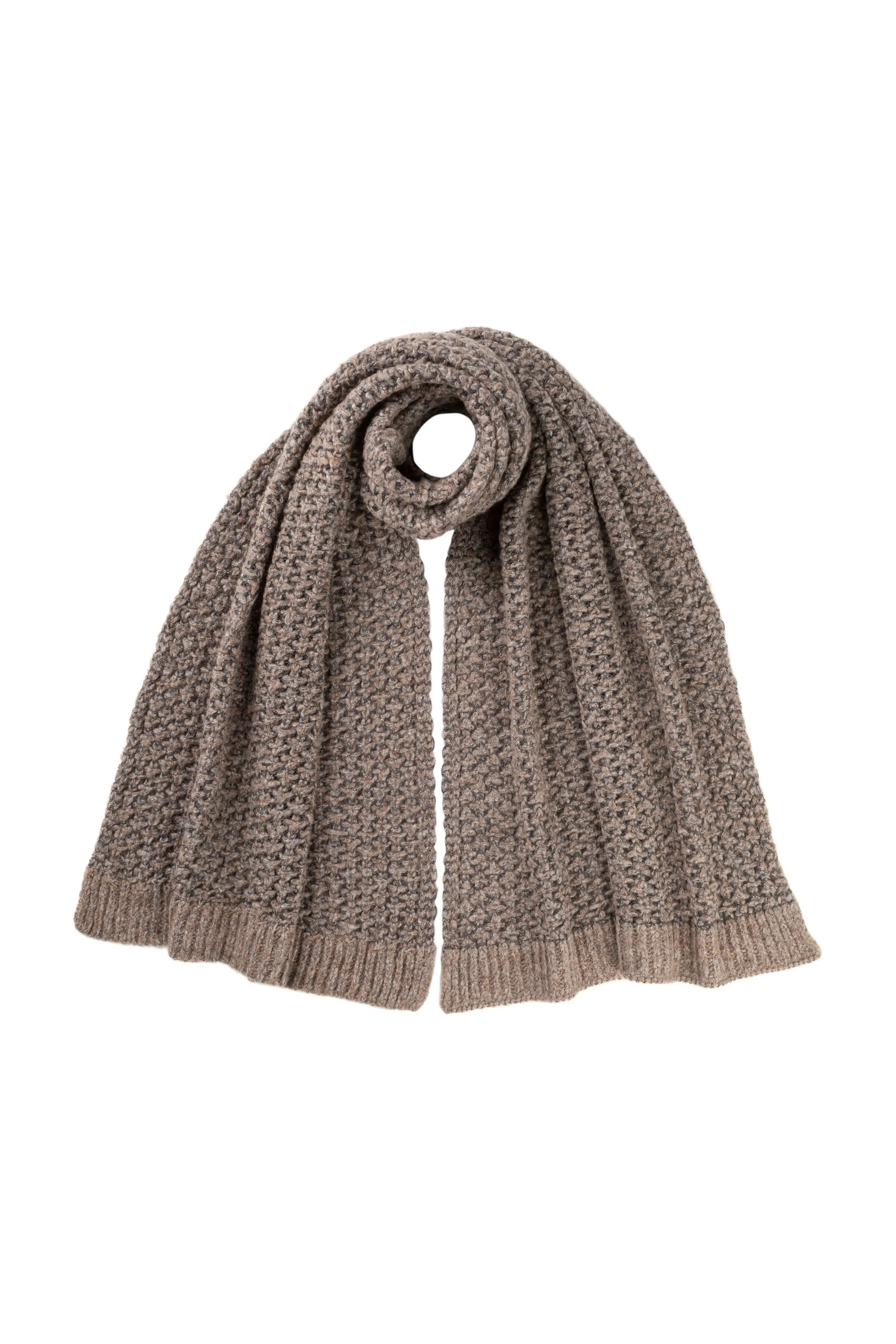 Brushed Cashmere Bouclé Stole