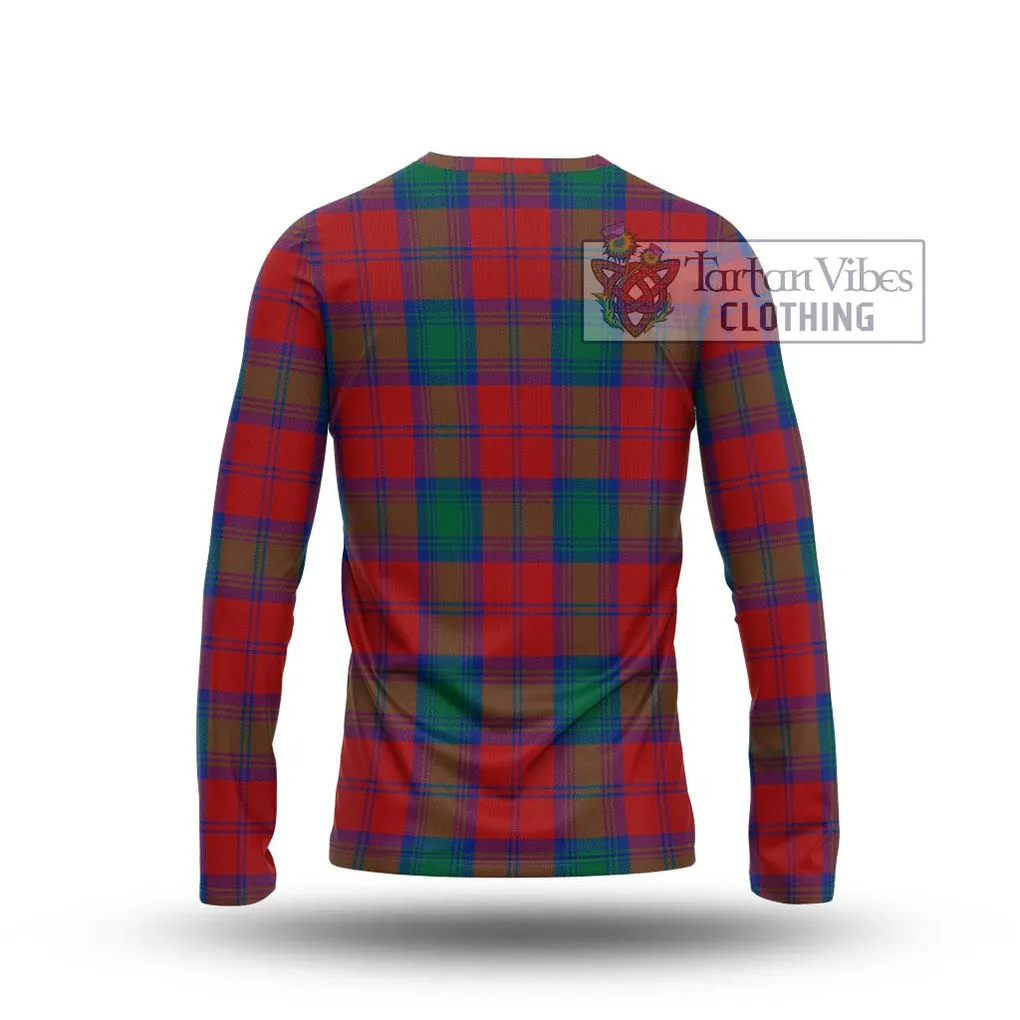 Byres (Byses) Tartan Long Sleeve T-Shirt with Family Crest DNA In Me Style