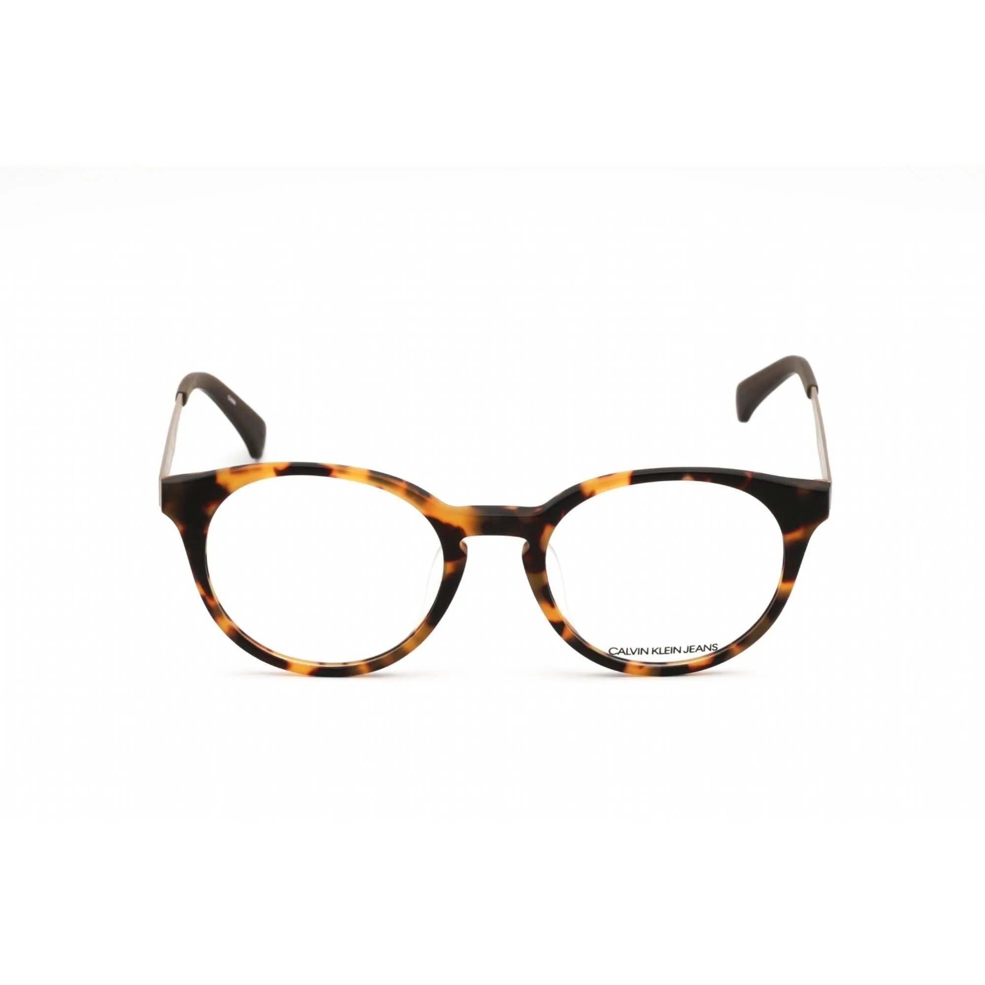 Calvin Klein Jeans Unisex Eyeglasses - Matte Soft Tortoise/Gold Frame | CKJ468AF 216