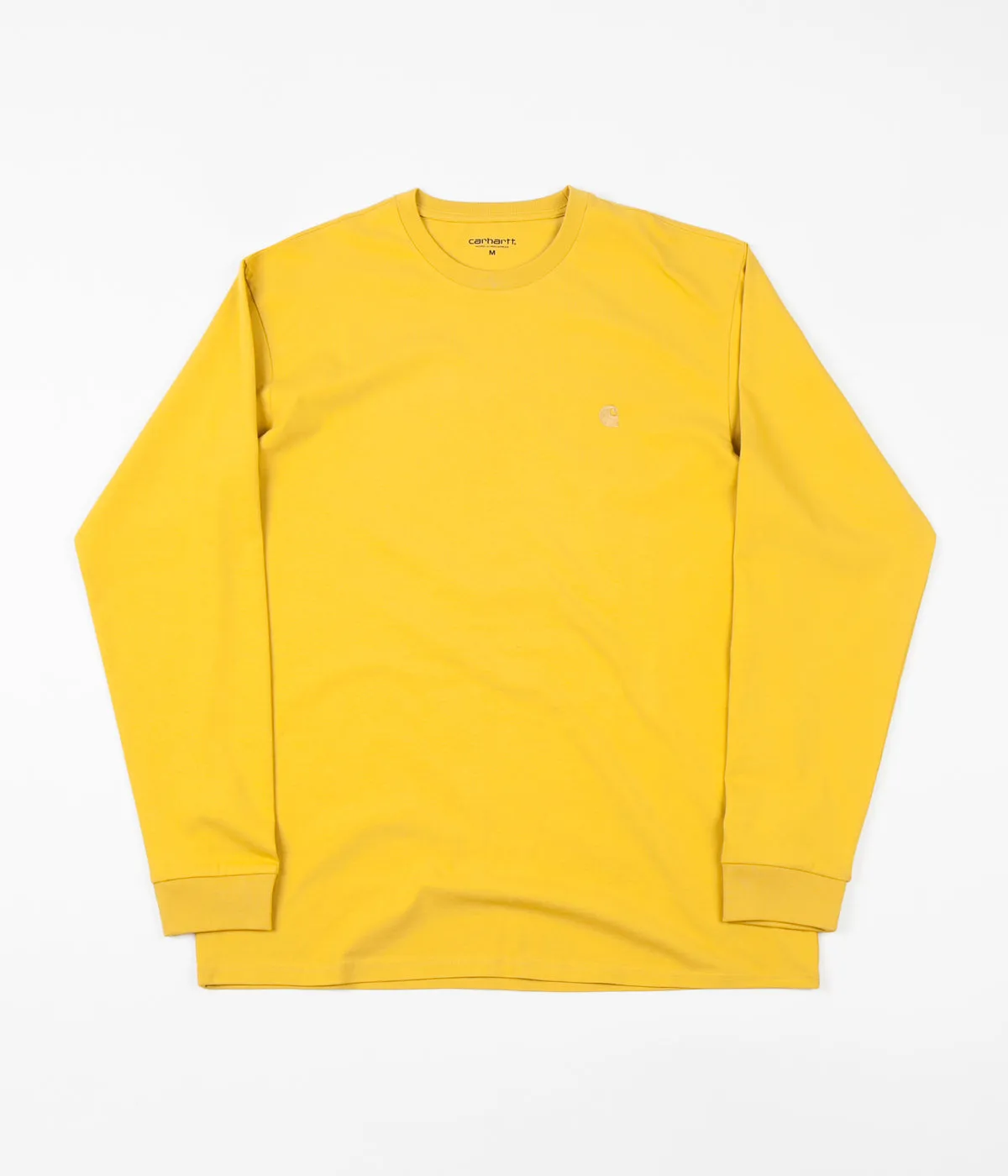 Carhartt Chase Long Sleeve T-Shirt - Colza / Gold