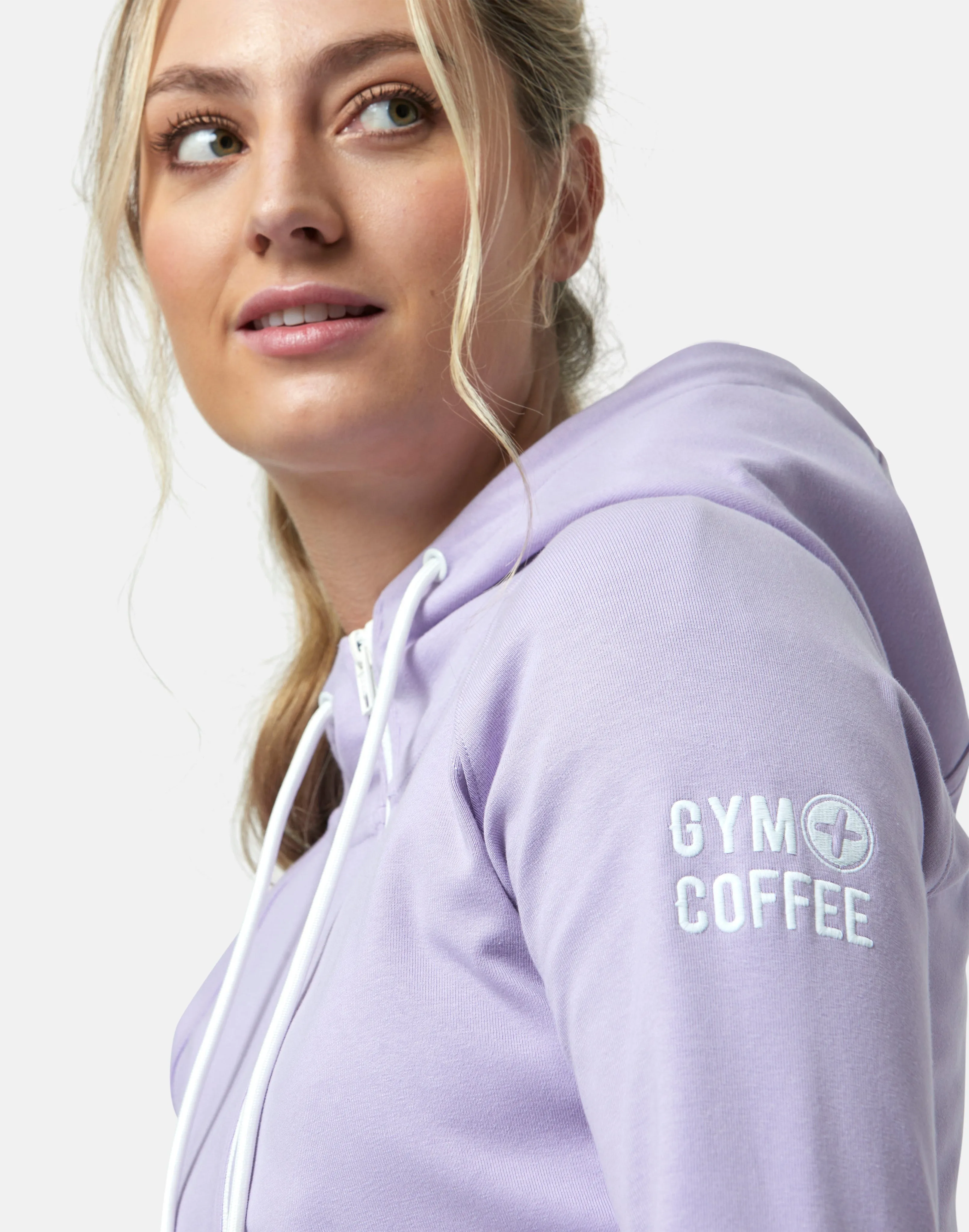 Chill Zip Hoodie in Lilac