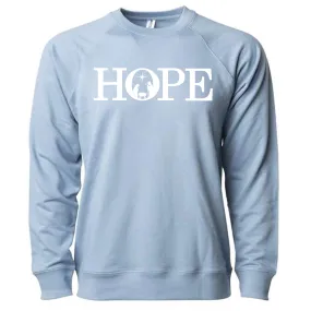 Christmas Hope | Crewneck Lightweight Sweatshirts