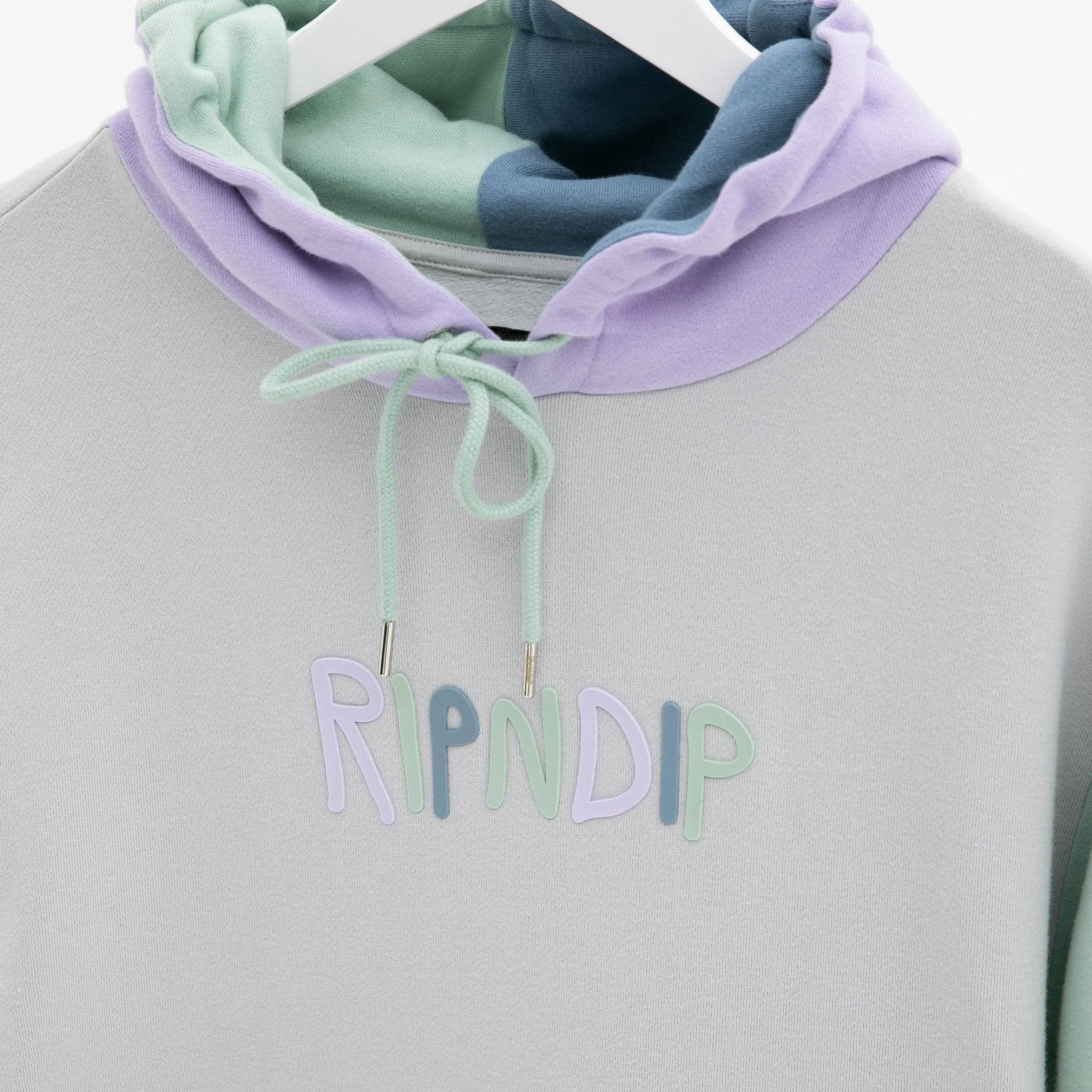 Color Block Logo Hoodie (Multi)