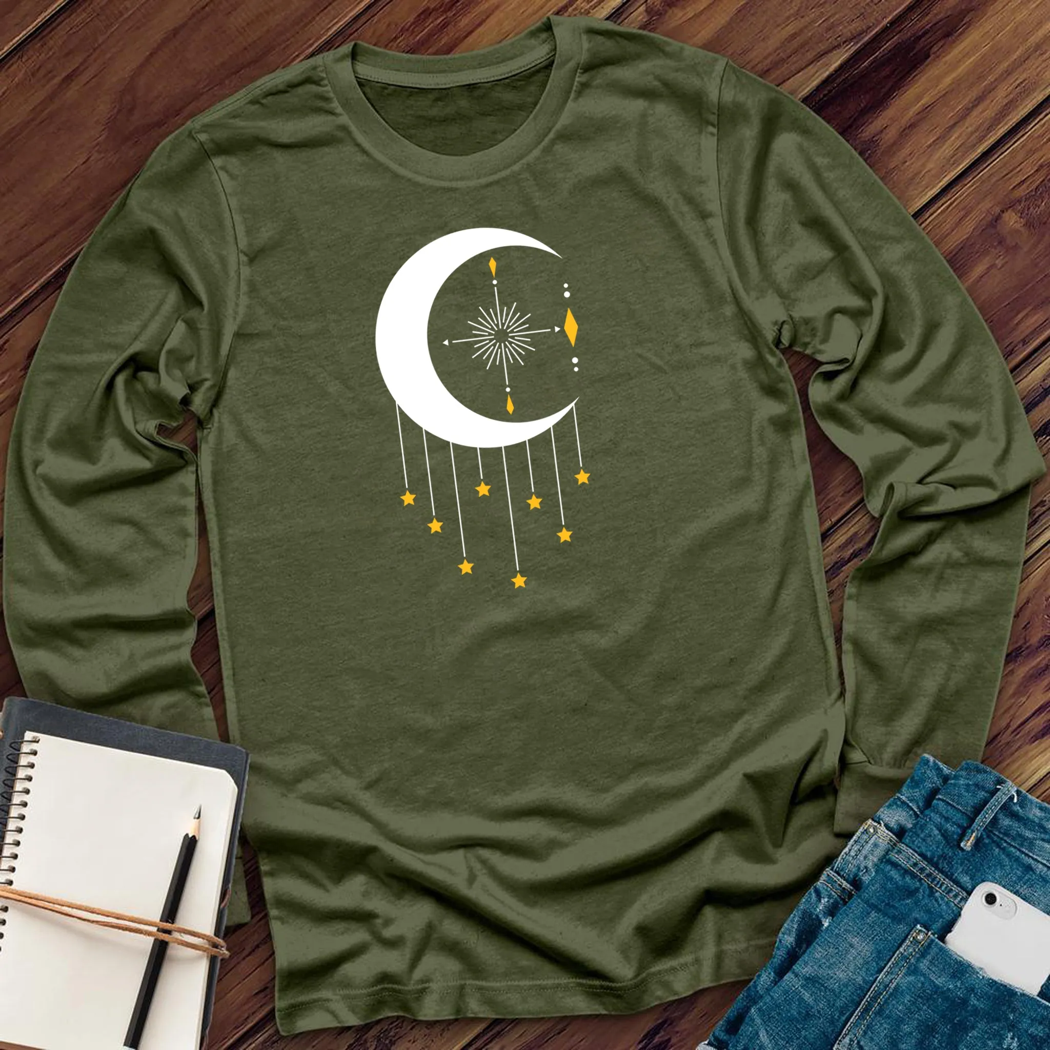 Compass Falling Stars Long Sleeve