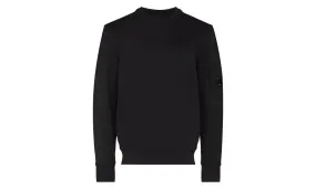 CP company fleece crewneck sweatshirt black