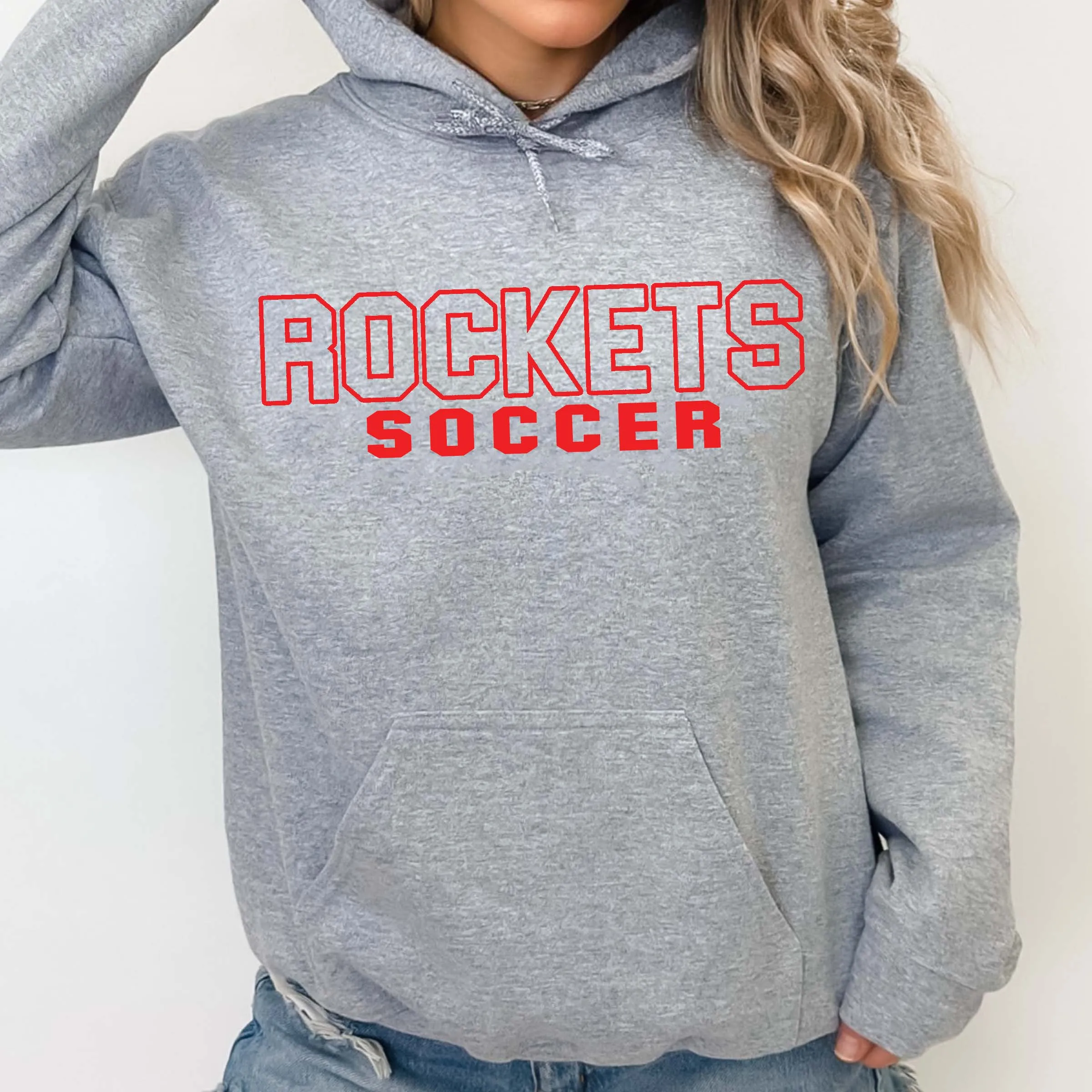 Custom Team Front and Back Personalized Hoodie