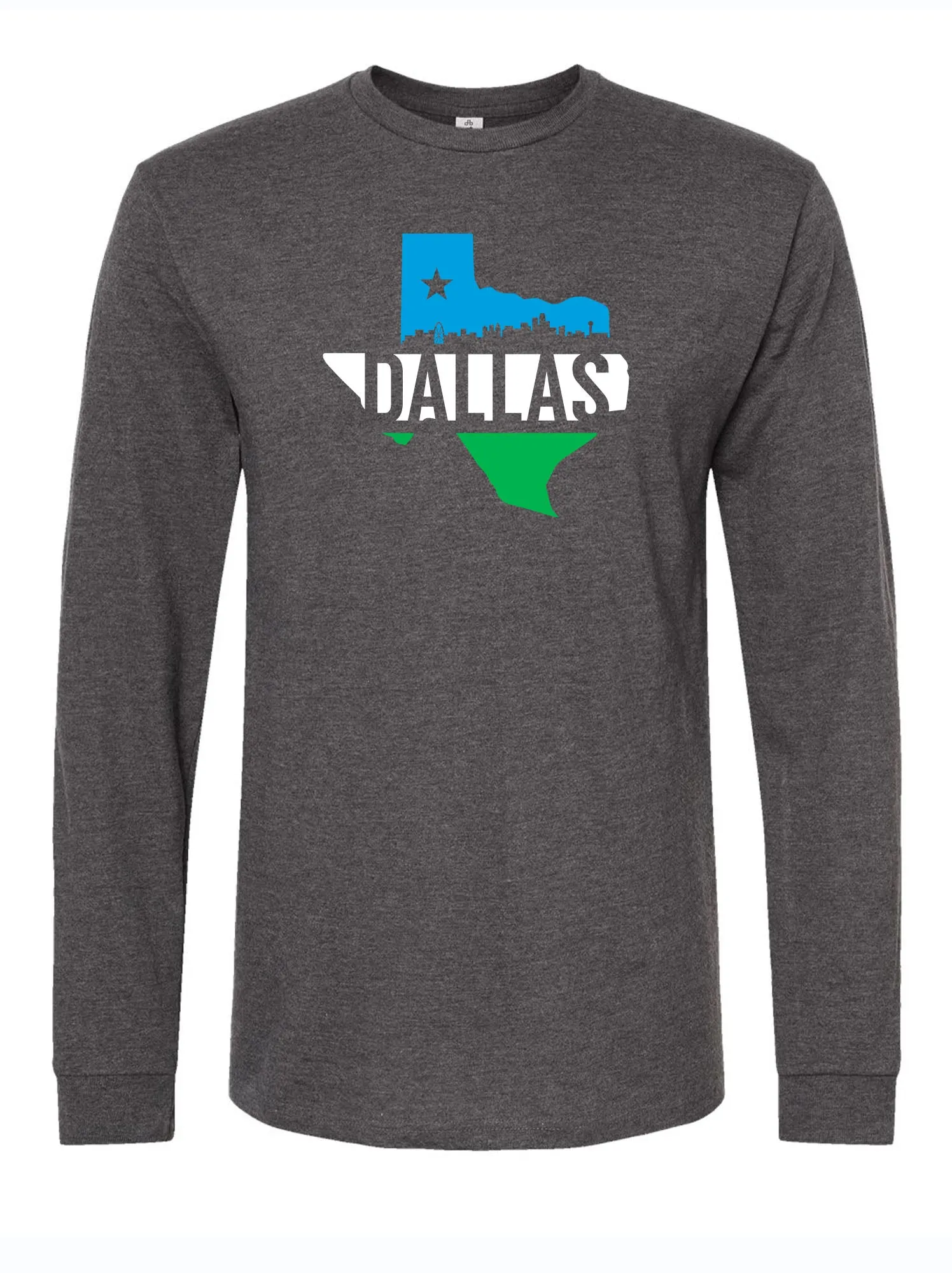 Dallas Silhouette Skyline Long Sleeve