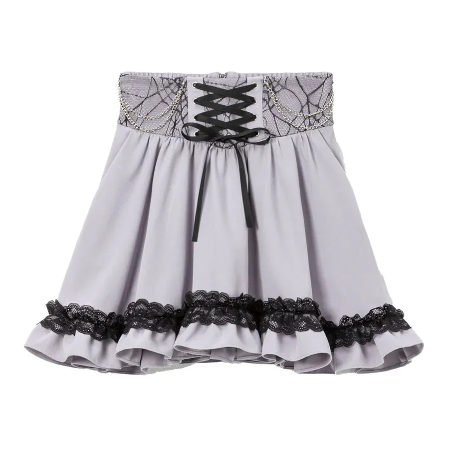 Dear My Love spiderweb skirt