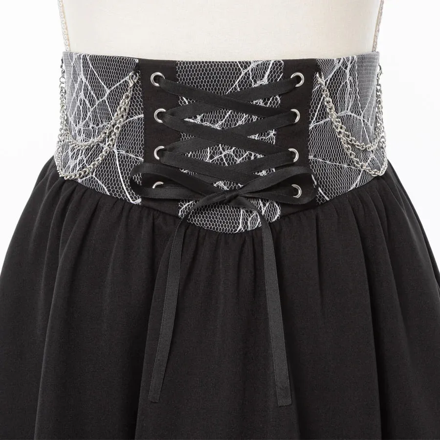 Dear My Love spiderweb skirt