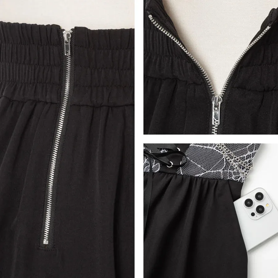 Dear My Love spiderweb skirt