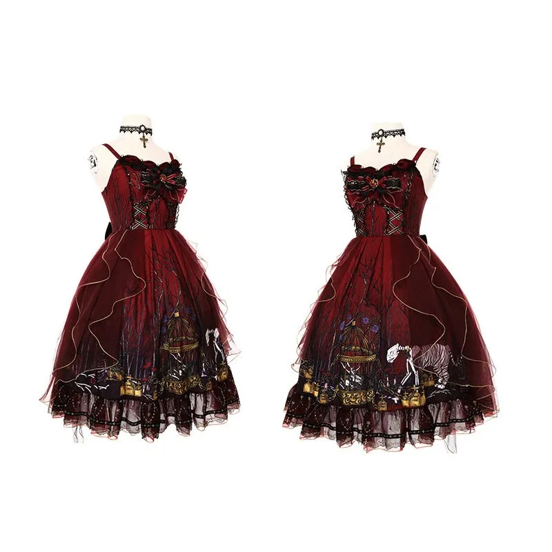 Decaying Forest ~ 2020 Gothic Lolita JSK Dress by YLF