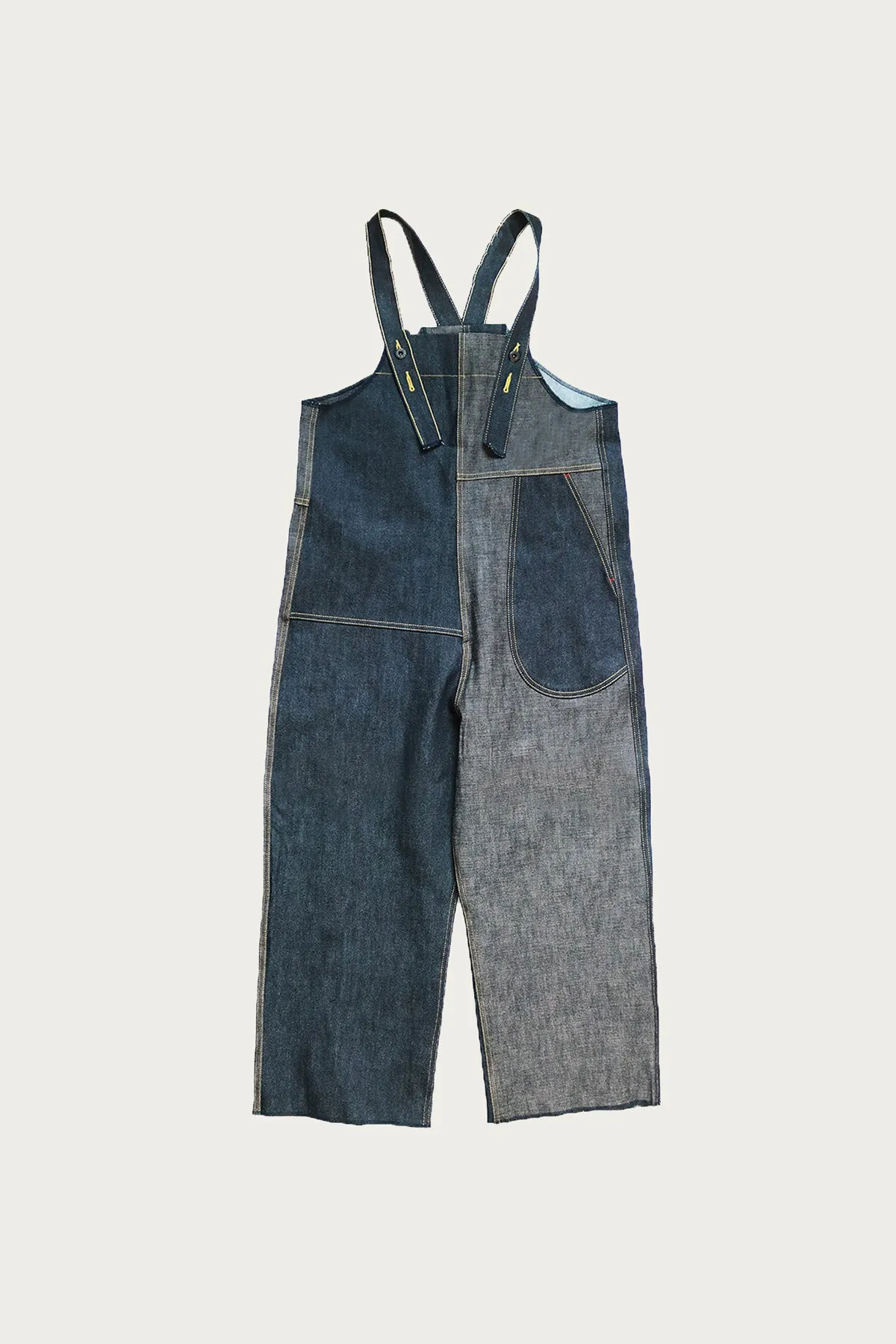 Denim HAPPY Overall - Indigo