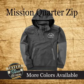 Dri Duck Mission Fleece Pullover Quarter Zip Sweatshirt