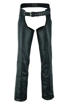 DS Tall Classic Leather Chaps with Jeans Pockets