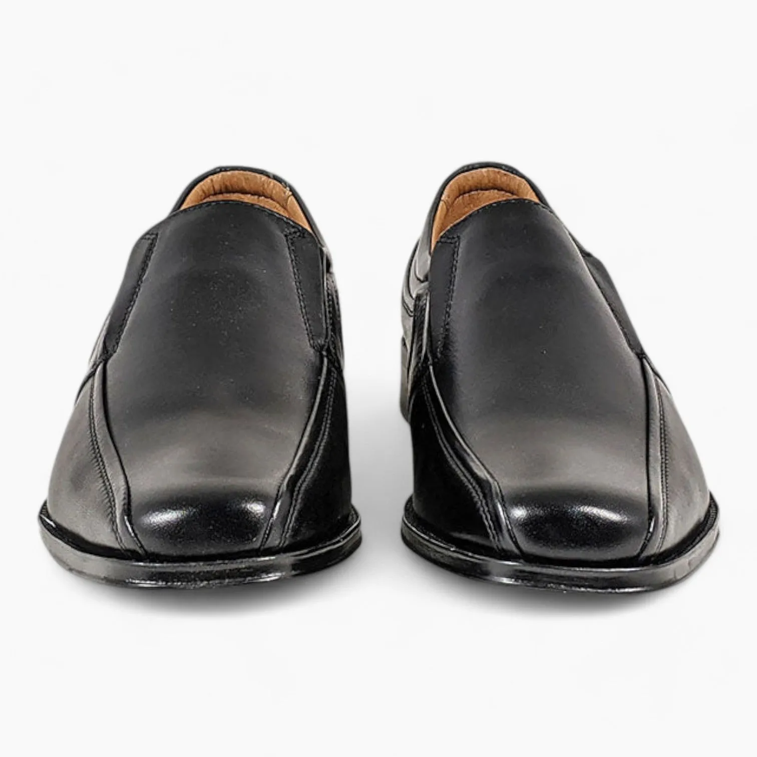 Dubarry Declan Black Slip-On Shoes – Wide Fit Formal Shoes