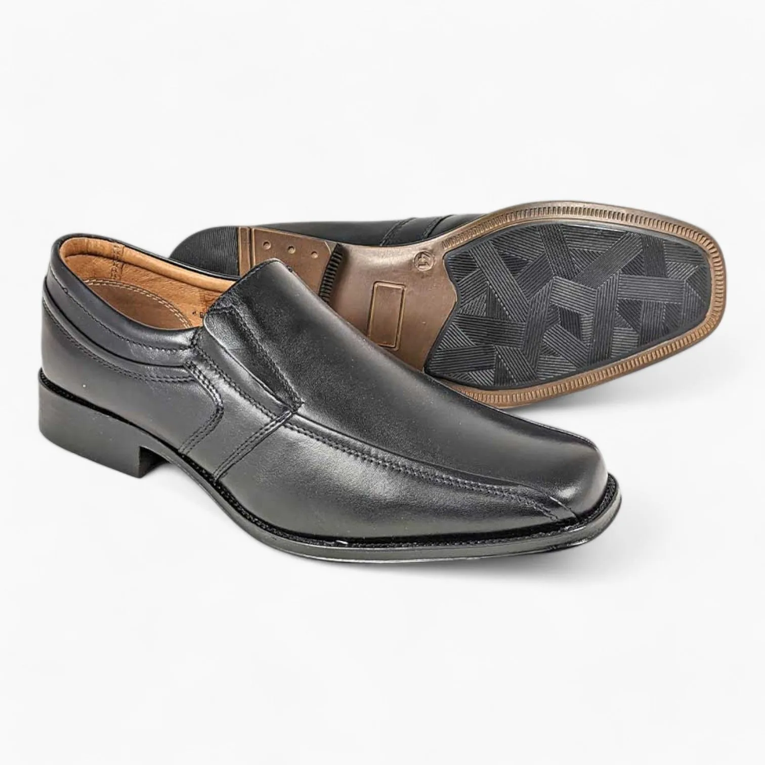 Dubarry Declan Black Slip-On Shoes – Wide Fit Formal Shoes