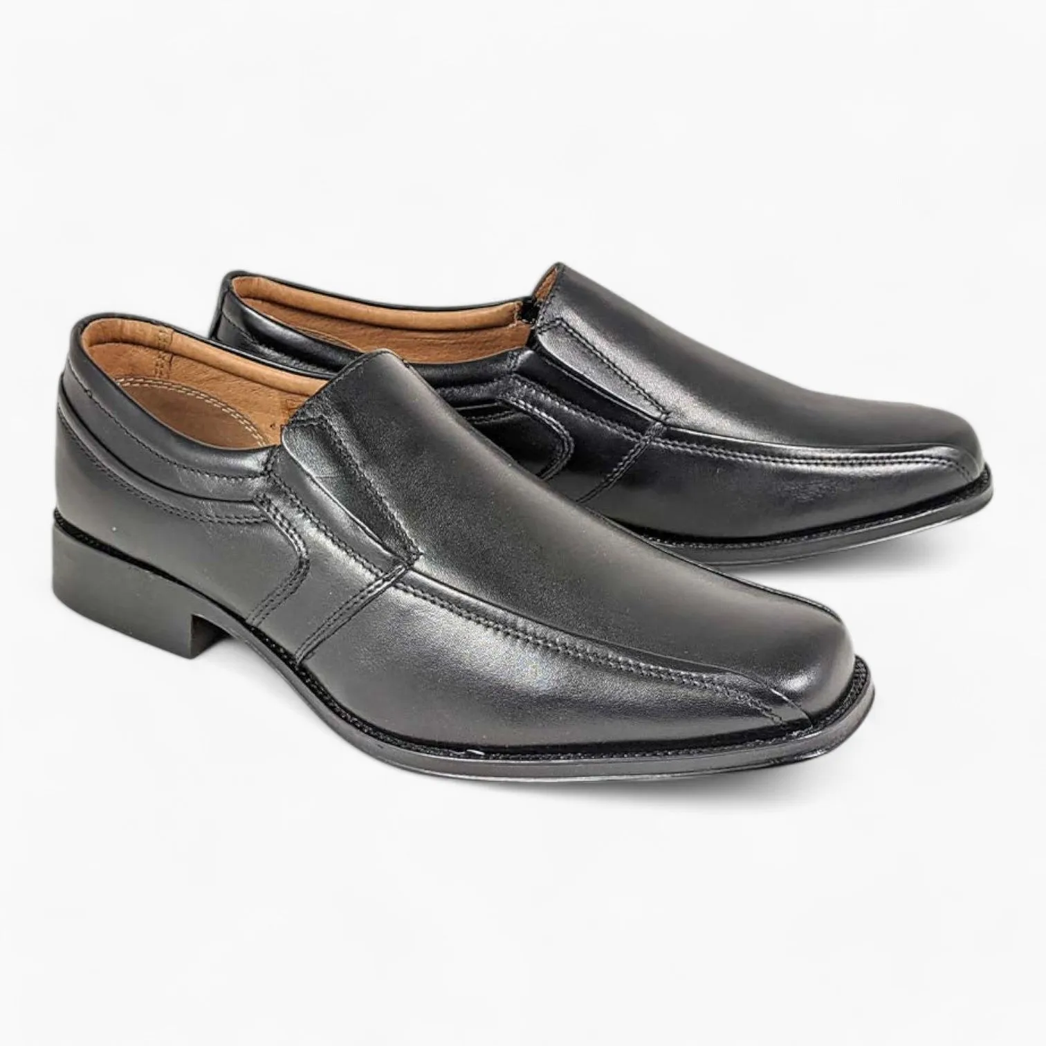 Dubarry Declan Black Slip-On Shoes – Wide Fit Formal Shoes