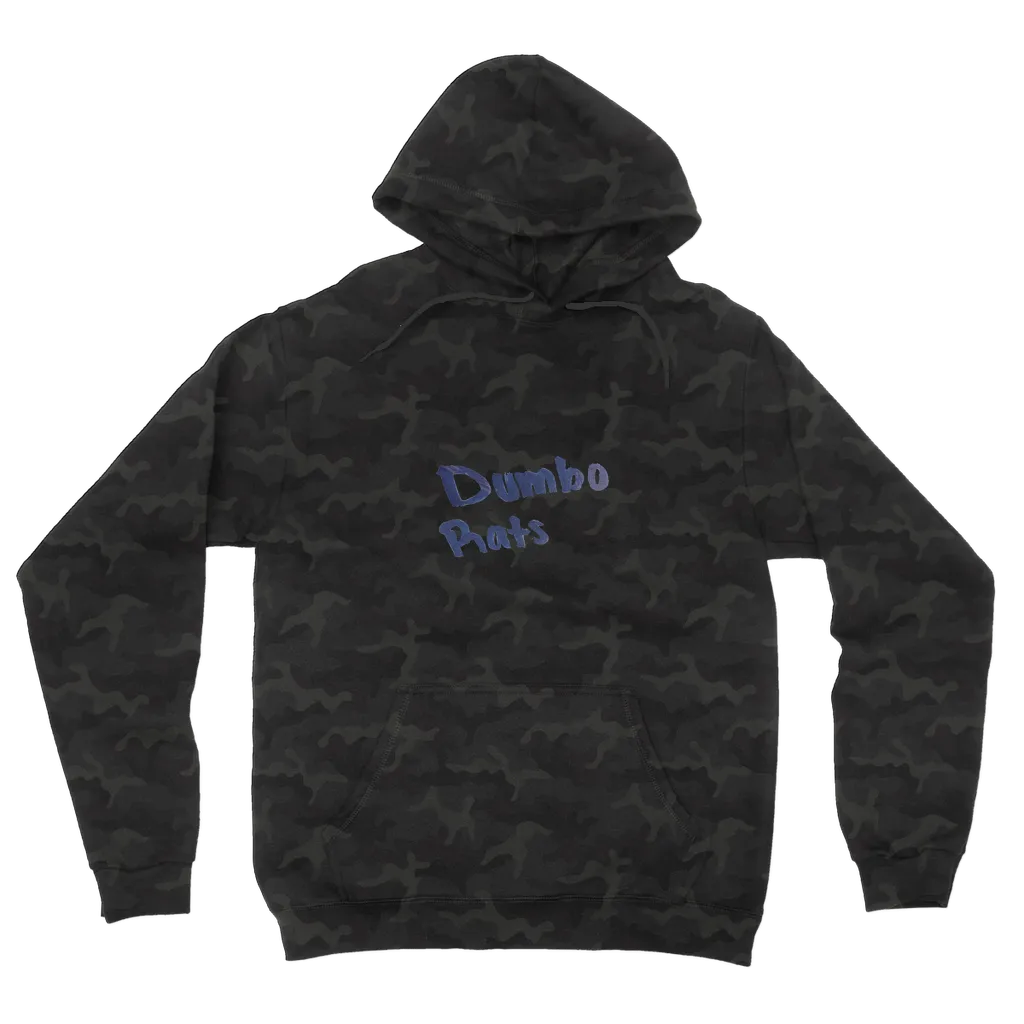 Dumbo Rats Camouflage Adult Hoodie