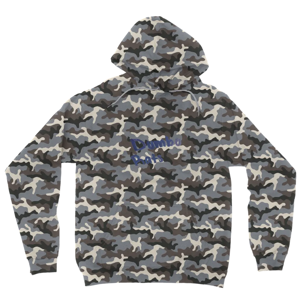 Dumbo Rats Camouflage Adult Hoodie