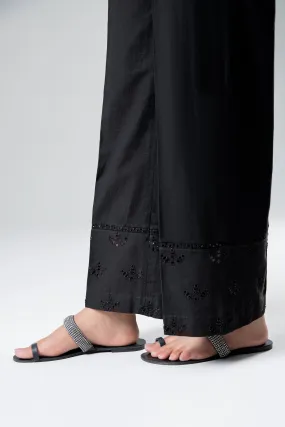 Embroidered Khaddar Trouser | MB-WS24-81