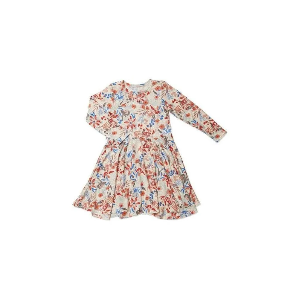 Everly Grey Toddler and Kids Girl Kendyl Kids Twirly Dress Posy