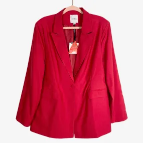 Extro&vert Red Blazer NWT- Size 16 (sold out online)