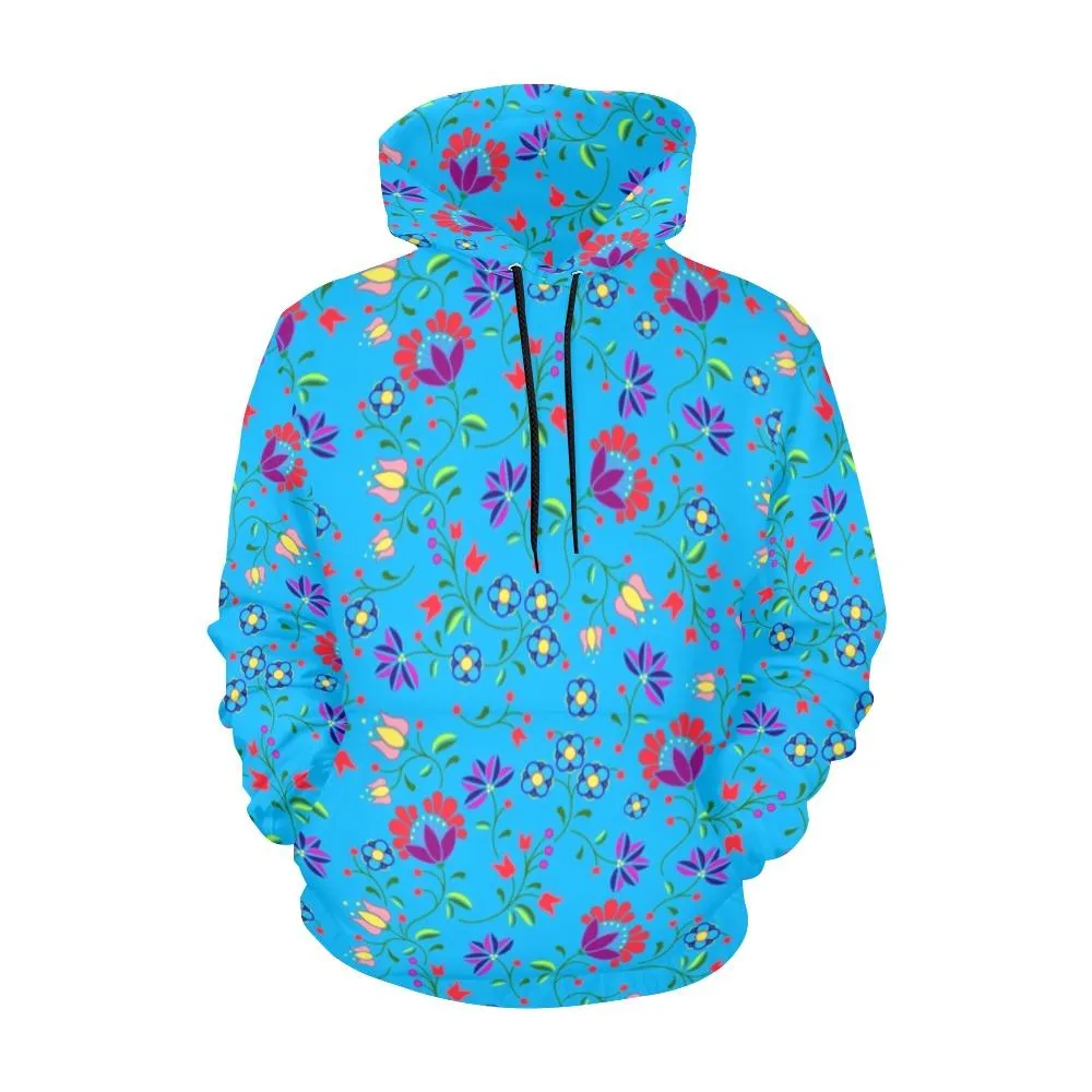 Fleur Indigine Ciel Hoodie for Women (USA Size)