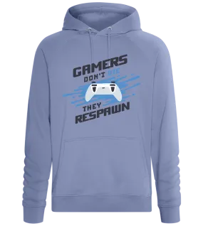 Gamers Respawn Design - Comfort unisex hoodie