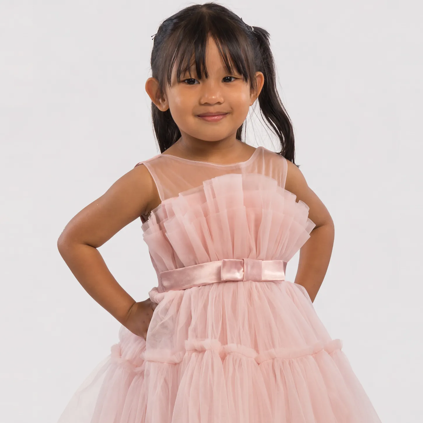 Gymnastic Princess Girls Formal Dress