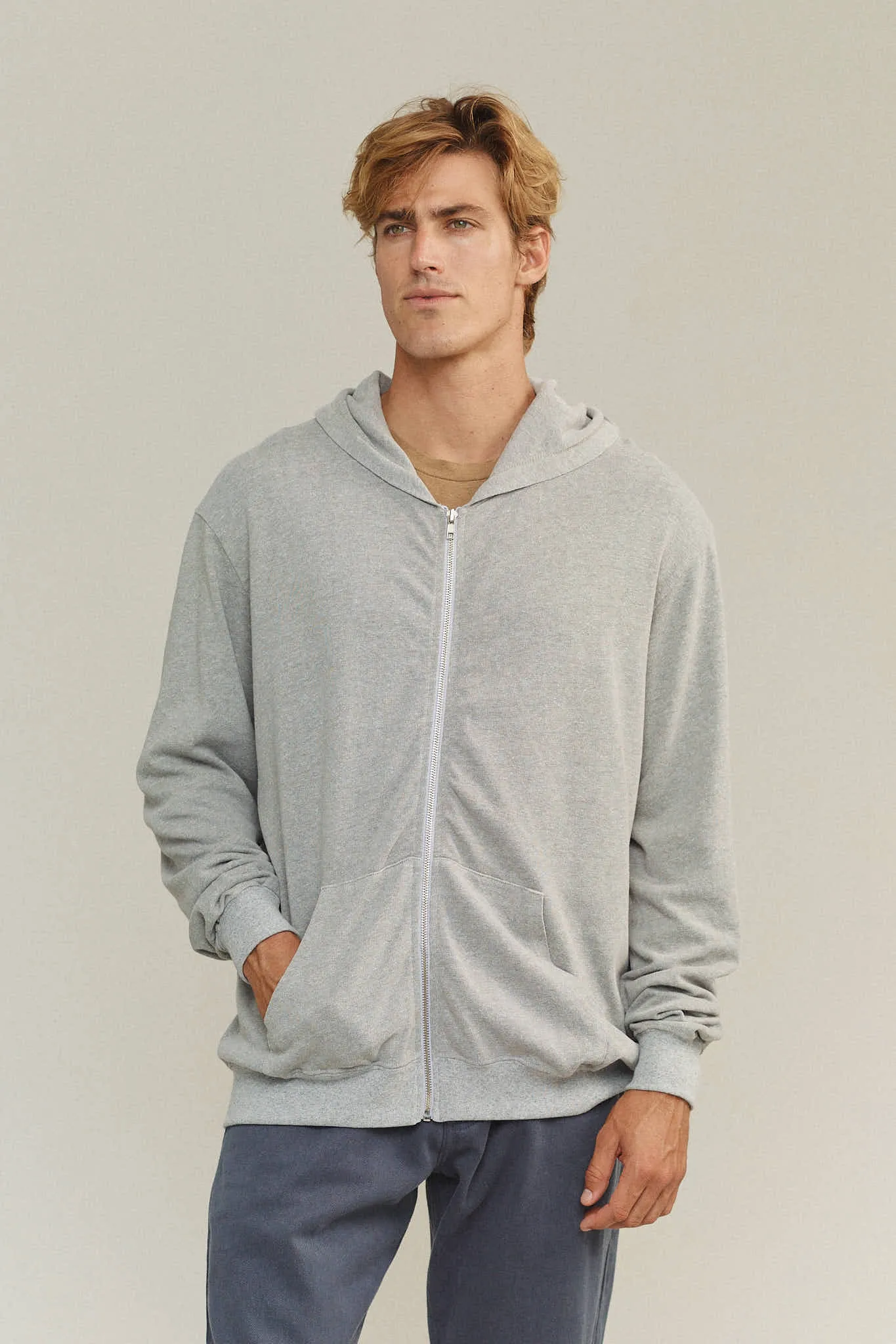 Heathered Aptos Ranch Hooded Zip