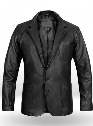 Hynith Daniel Craig Leather Blazer