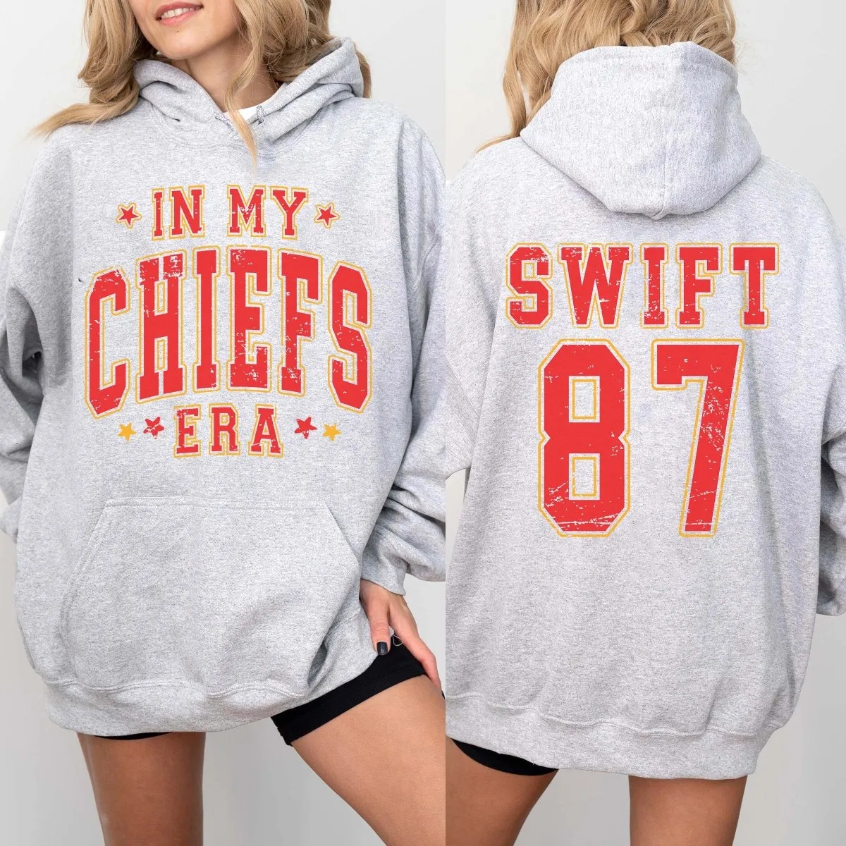 In My Chiefs Era Hoodie With Front And Back Designs