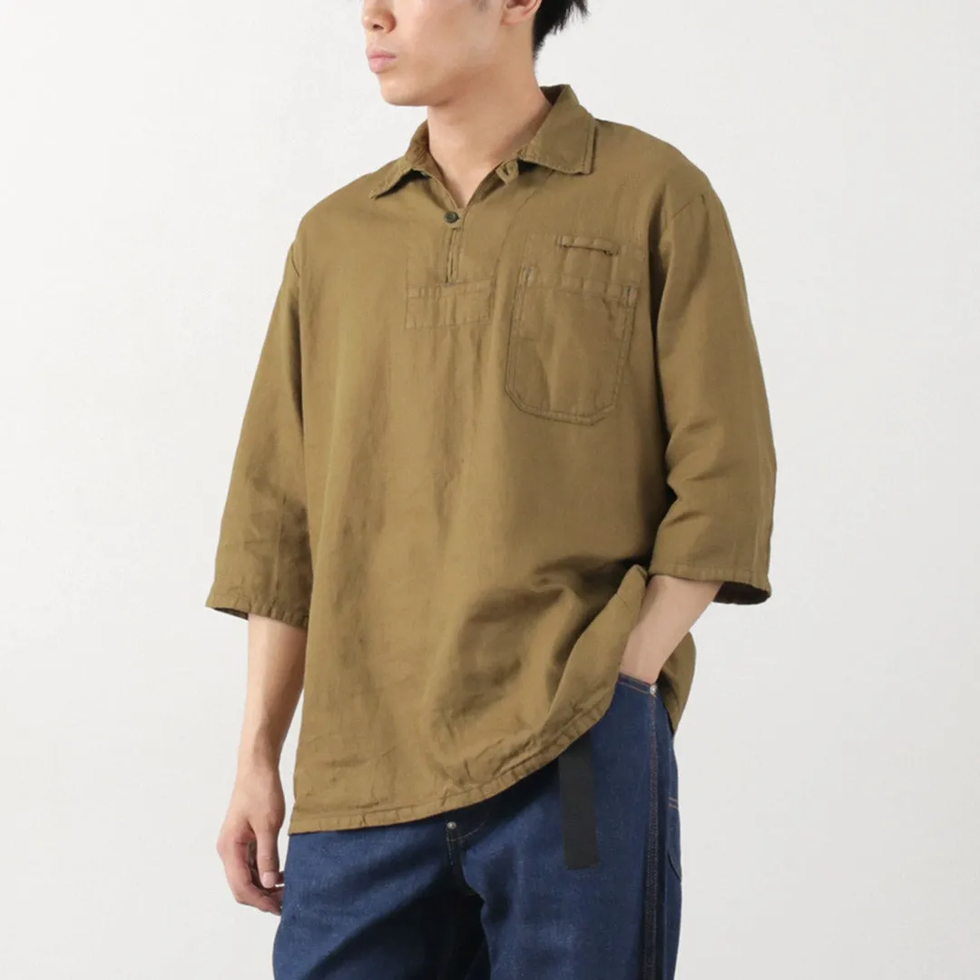 JAPAN BLUE JEANS / CODE:SILVER Military Pullover Shirt