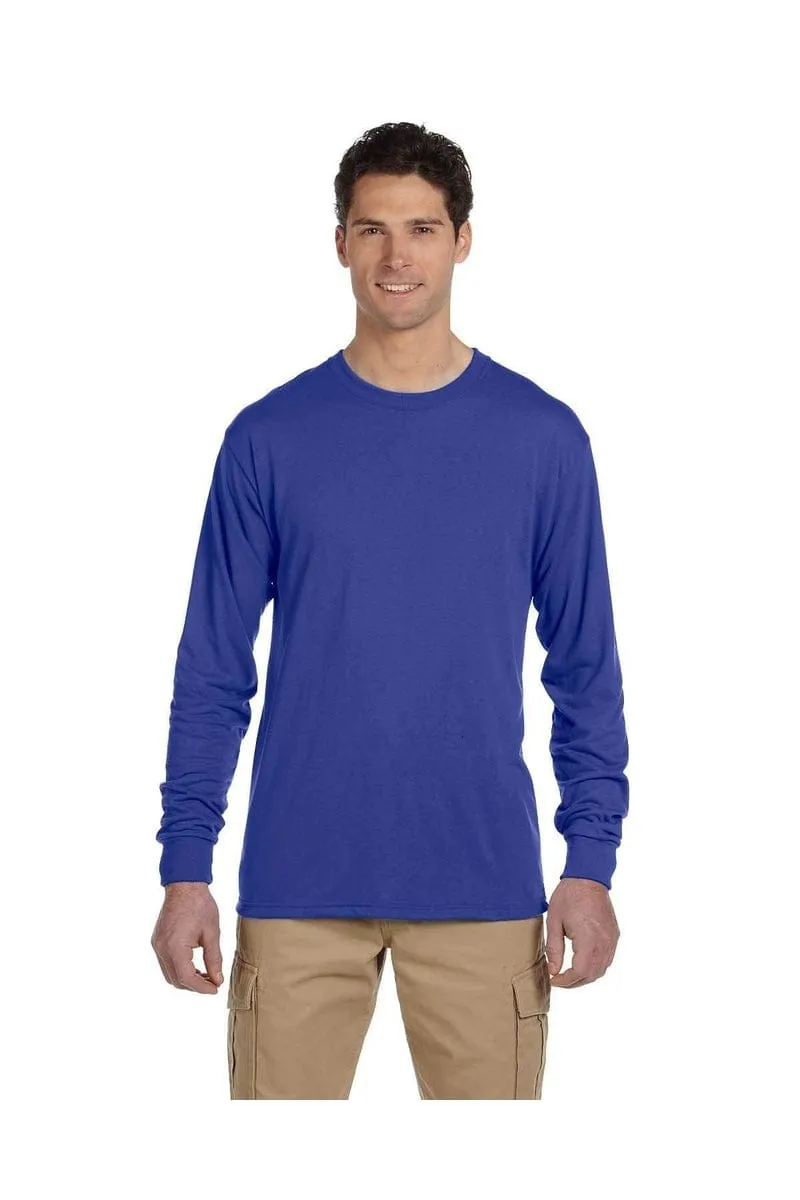 Jerzees 21ML: Adult 5.3 oz. DRI-POWER® SPORT Long-Sleeve T-Shirt