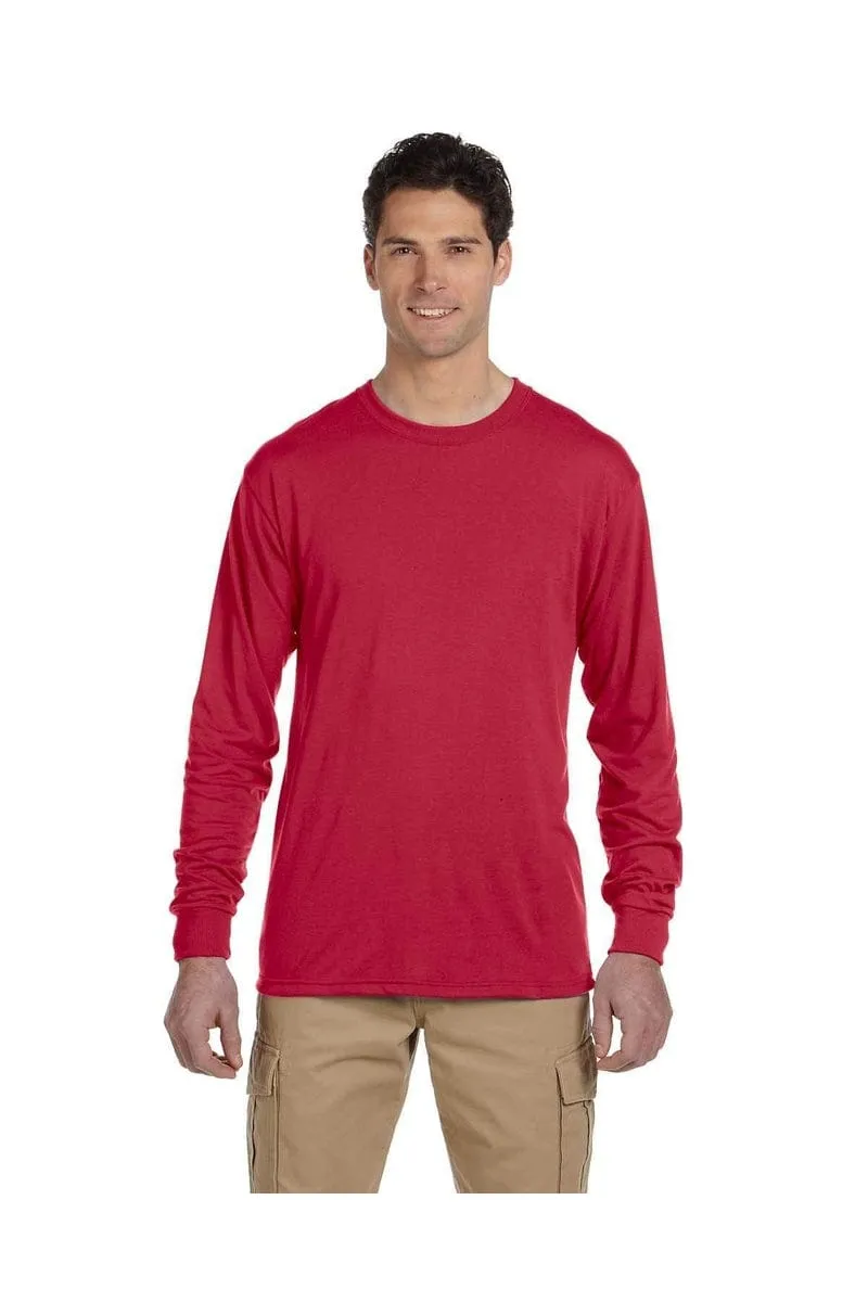 Jerzees 21ML: Adult 5.3 oz. DRI-POWER® SPORT Long-Sleeve T-Shirt