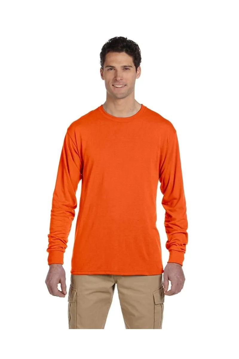 Jerzees 21ML: Adult 5.3 oz. DRI-POWER® SPORT Long-Sleeve T-Shirt