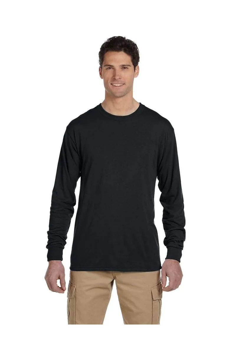 Jerzees 21ML: Adult 5.3 oz. DRI-POWER® SPORT Long-Sleeve T-Shirt